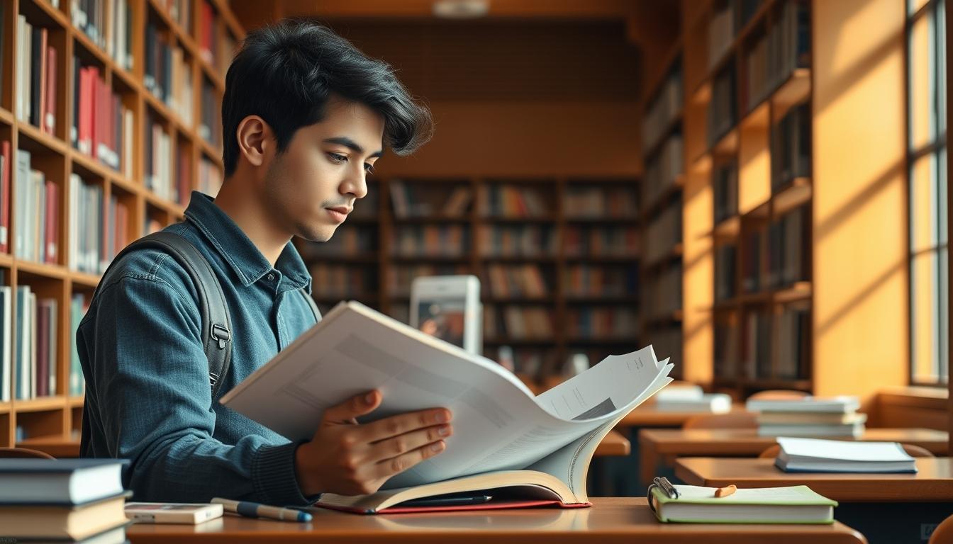 Modern university campus for students